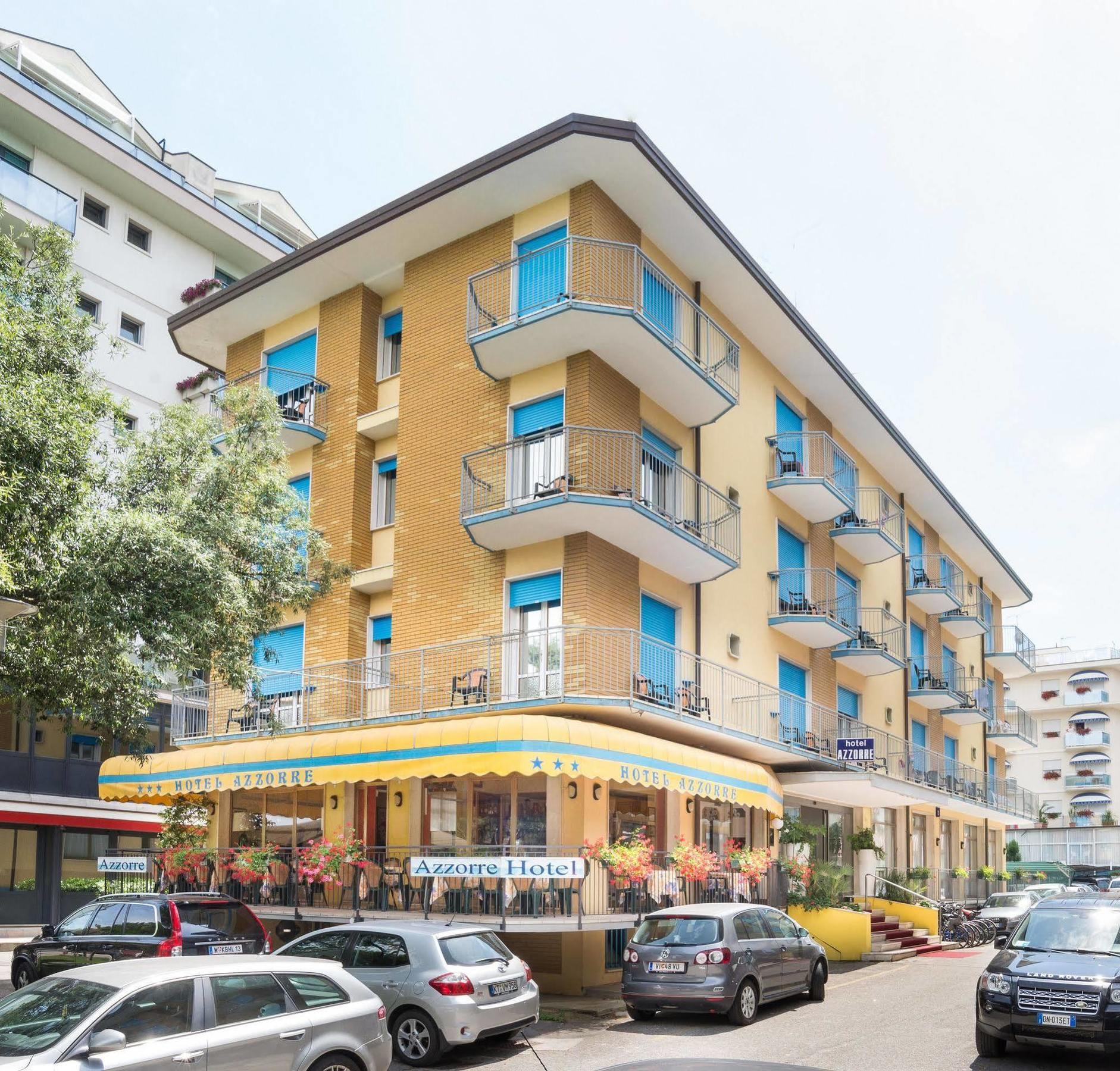 Hotel Azzorre Lido di Jesolo Exteriör bild